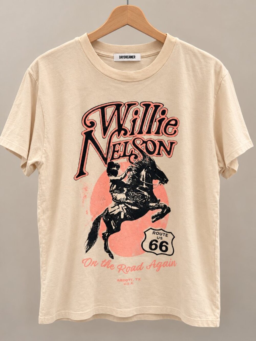 Willie Nelson Daydreamer On The Road Again Tee - NWT - Size S